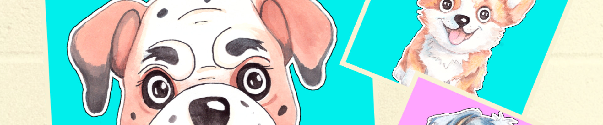 Стикеры «Funny Puppies»